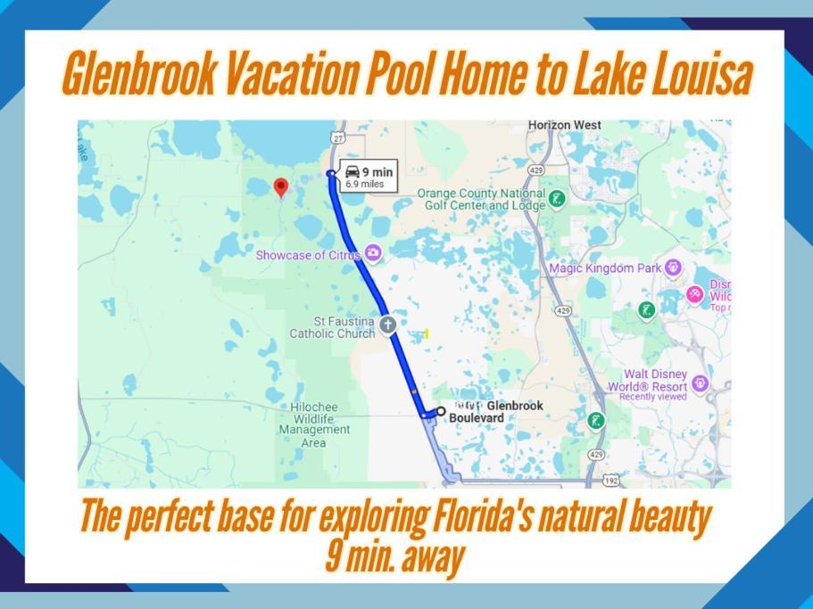 Glenbrook Vacation Poolspa Home Orlando Eksteriør bilde